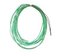 JISADER Tenkara Línea de Pesca con Mosca Cónica Flotación PE Incluye Conector Líder para Pesca en Agua Dulce Salada Trucha Salmón, Verde 12 pies