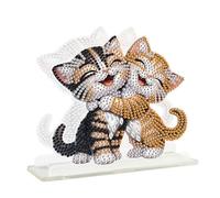 JISHSHAY Servilletero de pintura de diamante con pintura de diamantes, soporte para servilletas de forma especial para mesa, kit de arte de diamante, soporte para toallas de papel acrílico, soporte