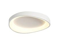 JISHUBO Lámpara de techo con atenuación de 3000K/4500K/6000K, lámpara de techo de hierro forjado redonda simple, lámpara de techo empotrada, lámpara de techo LED, accesorios de iluminación para decora