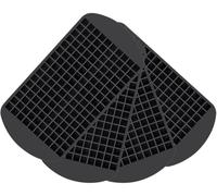 Jisile Juego de 4 Mini Moldes para Cubitos de Hielo de Silicona, Cubiteras para 160 Cubitos para Cocina, Bares, Whisky, Cócteles y Bebidas, Hielo de 1 cm, Apilable y Reutilizable