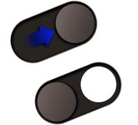 JiSiTeCai Cubierta deslizante para cámara web [2 unidades], metal delgado de 0.02 pulgadas + cubierta magnética para cámara web MacBook Pro, iMac, laptop, PC, iPad Pro, iPhone, para tu privacidad