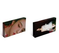JISOO Blackpink - JISOO primer álbum individual [ME] CD + póster plegado (versión negra, 1 póster plegado)