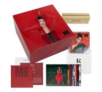 JISOO - First Single Album [ME] (KiT Album Ver.) Package Box + Lyrics Paper + Credit Paper + Calendar + Wood Stand + Gift