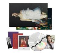 JISOO OF BLACKPINK - First Single Album [ME] (Black Ver.) Photobook + CD + Selfie Photocard + Polaroid + Lyrics Paper + Bookmark + 2 Extra Photocards