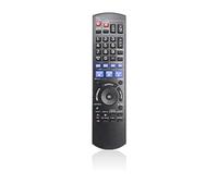 JISOWA Mando a distancia para reproductor de DVD Panasonic DMR-ES15 N2QAYB000196 DMR-EZ27K EUR7659Y10 DMR-EZ27P EUR7659T60 DMR-EZ28 DMR-ES35V DMR-EZ37 DMR-ES45 DMR-ES46 DMR-EZ48V DMR-EZR-EZ48V