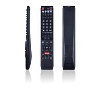 JISOWA Mando a distancia para Sharp AQUOS TV LC-40LE832U LC-52LE640U LC-60LE810UN LC-52C6400U LC-60LE745U LC-60C7500U LC-60EQ30U LC-70LE660U LC-70LE755U LC-70SQ10U LC-70C70C0U LC-70C70C0U LC-70C70C0U