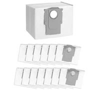 Jissta 14 Bolsas de Repuesto Compatibles con Roborock Q7 M5+/Q7 L5+/Q10 S5+/Q10 X5+/S8+/S8 Pro Ultra/S7 MaxV Ultra/S7 Pro Ultra/Q7+/Q7 Max+/Q8 Max+/ Q5 Pro+/T8 Aspiradoras,Accesorios Bolsa de Polvo