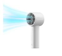 JISULIFE Life10s - Ventilador turbo de mano, 5000 mAh, recargable, portátil, hasta 28 horas de trabajo, 5 velocidades de viento fuerte, mini ventilador personal para viajes, exteriores, camping, playa