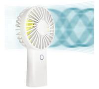 JISULIFE Ventilador Portátil de 6000 mAh, Mini Recargable por USB [Tiempo de Enfriamiento Máximo de 30 Horas], 3 Velocidades para Viajes