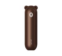 Jisulife ventilador portátil de mano life 8 plus 4500 mah, marrón