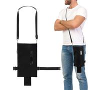 JISUNZON Soporte para bolsas de drenaje de orina, fundas de privacidad para sillas de ruedas, rieles de cama, scooters, oculta bolsas de nefrostomía de línea de catéter, bolsillo pequeño con ventana