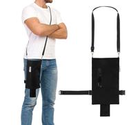 JISUNZON Soporte para bolsas de drenaje de orina, fundas de privacidad para sillas de ruedas, sillas Geri, rieles de cama, scooters, oculta la línea de catéter, bolsas de nefrostomía, ventana