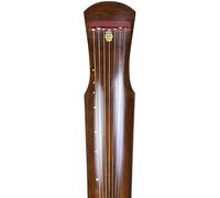 JITEM Qin tradicional chino de 7 cuerdas, Paulownia Guqin con estuche rígido, instrumento de cuerda de calidad profesional
