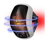 Jitesy Dispositivo terapia luz roja, 660 nm y 880 nm Terapia luz infrarroja cercana Rodillera portátil para articulaciones rígidas hinchadas, ligamentos estirados y lesiones musculares alivio dolor