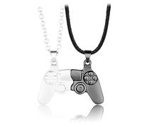 Jitnga Collares Magnéticos De Controladores De Juegos En Pareja Y De Consolas De Juegos, Joyería Perfecta Para Hombres Y Mujeres