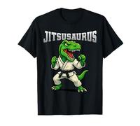 Jitsusaurus BJJ Jiu Jitsu Artes Marciales Divertido Dinosaurio Niños Camiseta