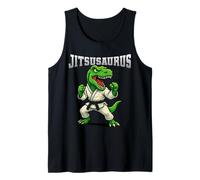 Jitsusaurus BJJ Jiu Jitsu Artes Marciales Divertido Dinosaurio Niños Camiseta sin Mangas