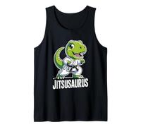 Jitsusaurus divertido bjj brasileño jiu jitsu trex cool Camiseta sin Mangas