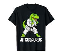 Jitsusaurus Jiu Jitsu Brazillian Ju Jitsu BJJ Hombres Niños Camiseta