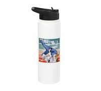 Jiu-Jitsu artes marciales Ju-Jutsu entrenamiento deportivo Stainless Steel Insulated Water Bottle