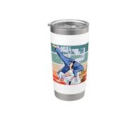 Jiu-Jitsu artes marciales Ju-Jutsu entrenamiento deportivo Vaso térmico de acero inoxidable de doble pared