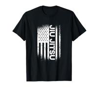 Jiu Jitsu Bandera Americana Brazillian Ju Jitsu Hombres Niños Regalo Camiseta