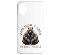 Jiu Jitsu BJJ brasileño para Hombres, papá, niño, Mujer, Agarre Carcasa para iPhone 16 Plus
