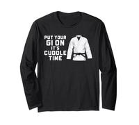 Jiu Jitsu Brasileño Ponte Tu Gi Es Tiempo De Abrazos BJJ Manga Larga