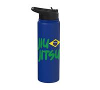 Jiu-Jitsu Brasileño Vintage Stainless Steel Insulated Water Bottle