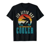 Jiu Jitsu Dad Funny Vintage MMA artes marciales luchador Camiseta