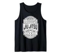 Jiu Jitsu Grappling BJJ MMA Fighter Vintage Whisky Label Camiseta sin Mangas