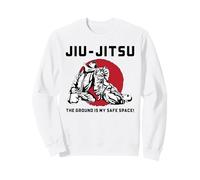 Jiu Jitsu Grappling - El Suelo es mi Espacio Seguro - MMA BJJ Sudadera