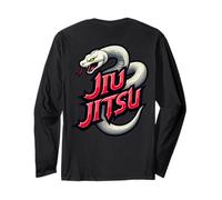 Jiu Jitsu Ground Predator, impresión trasera Manga Larga