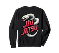 Jiu Jitsu Ground Predator, impresión trasera Sudadera