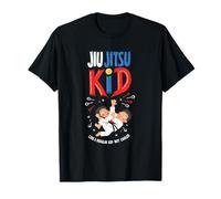 Jiu Jitsu Kid como Un Niño Regular Pero Más Fresco Arte Marcial BJJ Camiseta