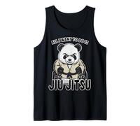 Jiu Jitsu Panda Todo lo Que Quiero Hacer es Lindo Oso Camiseta sin Mangas