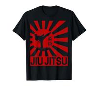 Jiu Jitsu Retro Japón Diseño artes marciales vintage Camiseta