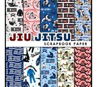 Jiu Jitsu Scrapbook Paper: 20 Sheets Double-Sided Decorative Jiu Jitsu Papers for Scrapbooking, Decoupage, Junk Journals & DIY Projects | 8.5x8.5 Inches