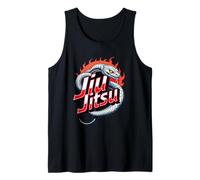 Jiu Jitsu, serpiente BJJ blanca Camiseta sin Mangas