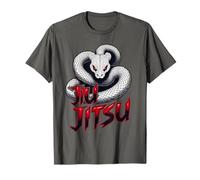 Jiu Jitsu Serpiente Blanca Camiseta