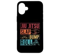 Jiu Jitsu Slap Bump Roll Jiu Jitsu Artes Marciales Deporte Carcasa para iPhone 16 Plus