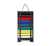 Jiu Jitsu - Soporte organizador de pared de fieltro para cinturón de Jujutsu, estante de almacenamiento de pared, suministros de aprendizaje de arte marcial para sala de estar, armarios, puertas de