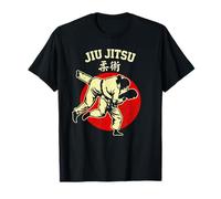 Jiu Jitsu Vintage Artes Marciales Throw BJJ Grappling Camiseta