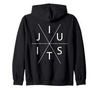 Jiu Jitsu Vintage Grappler de la Vieja Escuela Sudadera con Capucha