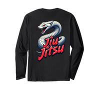 Jiu Jitsu White Snake, impresión al dorso Manga Larga