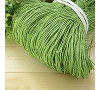 JIUFU 600 Metros/Rollo de Hilo de Paja de Rafia Natural para Tejido a Mano de Ganchillo, Sombrero de Verano, Bolso, cestas de cojín, Material de Tejer DIY