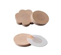 Jiujiutu 60 Piezas Desechables Cubre Pezones Pezoneras Cubierta Cubre pezones Adhesivo Sexy Cubre pezones Adhesivo Invisible Tapa del pezón