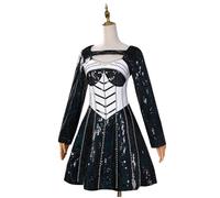 JIULINGHOU The Musical Jane Seymour - Disfraz de cosplay de seis teatro musical, vestido negro, traje de fiesta de Halloween