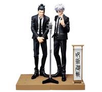 Jiumaocleu 2PCS Anime JJK Figura de acción Geto Suguru Figura Gojo Satoru Figuras 17 cm PVC Estatua Modelo Coche Decoración Colecciones para fans del anime