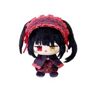 Jiumaocleu Anime Tokisaki Kurumi - Muñeco de peluche con colgante lindo colgante para bolsa de coche, periférico de anime para fanáticos, 12 cm
